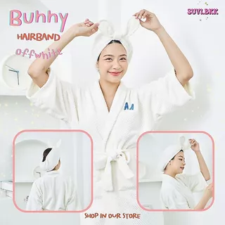 Bunny hairband suvi ผ้าคาดเก็บผม ผ้าคาดผม headband ใส่สบายไม่รั้งศรีษะ