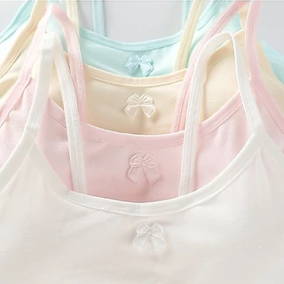 พร้อมส่ง! พร้อมส่ง! ชุดชั้นในเด็กผู้หญิง เสื้อในเด็ก แบบมีตะขอและไม่มีตะขอ นิ่มใส่สบาย 8-15 ขวบ ฟรีไซด์ รอบอก 28-32
