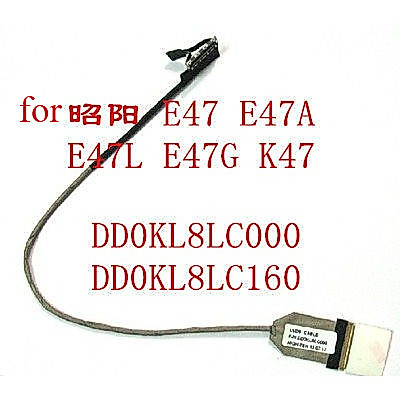 สาย LCD หน้าจอ DisplayPort สายสําหรับ Lenovo, Zhaoyang E47 E47A E47L E47G K47 K47A K47G DD0KL8LC000