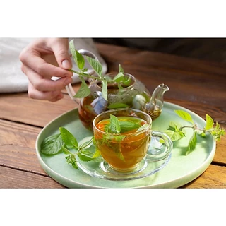 ชาสเปียร์มิ้นท์ 100% Spearmint Tea ชาสเปียร์มิ้นต์ ชาสมุนไพร สเปียร์มินต์ ชามิ้นท์ 45 กรัม 30 ซองชา