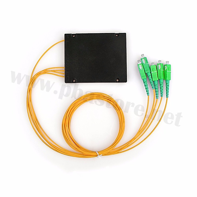 SPLITTER FIBER OPTIC (Plc Splitter) SC/APC 1ออก4 (แบบสาย)