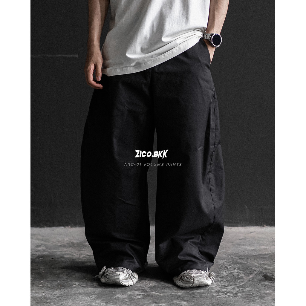 ZICO.BKK ARC-01 Volume Pants - Black