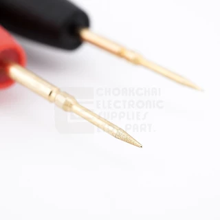 Cadik BA20AT สายมิเตอร์ ปลายแหลมคม ชุบทอง 20A 1000V สายซิลิโคน ยาว 1ม ใช้ดีมาก Multimeter Test Probe