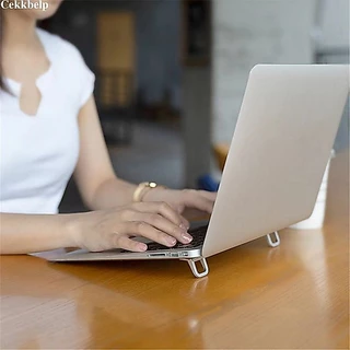 【Cekkbelp.TH】พร้อมส่งส่งจากไทย！ที่วางแล็ปท็อป Laptop Stand อะลูมิเนียม ขาตั้งโน้ตบุ้คพกพาสะดวก แท่นวางโน้ตบุ้ค แข็งแรง