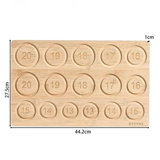 ถาดออกแบบลูกปัด ไม้แท้ หลายแบบ สำหรับ DIY ทำสร้อยคอ สร้อยข้อมือ เครื่องประดับ อุปกรณ์ช่วยร้อย คุณภาพพรีเมียม