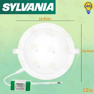 Sylvania ดาวน์ไลท์ LED 9W 12W 18W กลม แสงขาว / แสงวอร์ม Panel LED