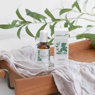 สมุนไพรนางคำ Nangkhamherb น้ำมันนวดสมุนไพร หัวลูกกลิ้งเหล็ก ชุด 1ขวด 30ml