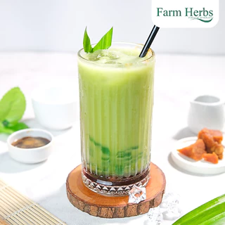 ใบเตยผง ตรา ฟาร์มเฮิร์บ Pandan Powder FarmHerbs Brand 1 กิโลกรัม กลิ่นหอม ไม่แต่งกลิ่น สีธรรมชาติ