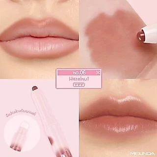 MEILINDA CRAYON OVER LINER (MC2079) เมลินดา เครยอน โอเวอร์ ไลเนอร์ ลิปไลเนอร์หัวจั้มโบ้ x 1 ชิ้น abcmall