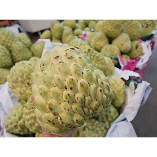 ‼️ น้อยหน่าเพชรปากช่อง ❣️ไซต์3-4ลูกโล เก็บสดจากสวน ห่อกันกระแทกทุกลูก❣️เครมได้📌จัดส่งแบบดิบ