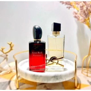 น้ำหอม2ขวด Sexy Red Present+Liberty (เเพ็คคู่) ⚡️ส่งไว🚚ส่งของทุกวัน