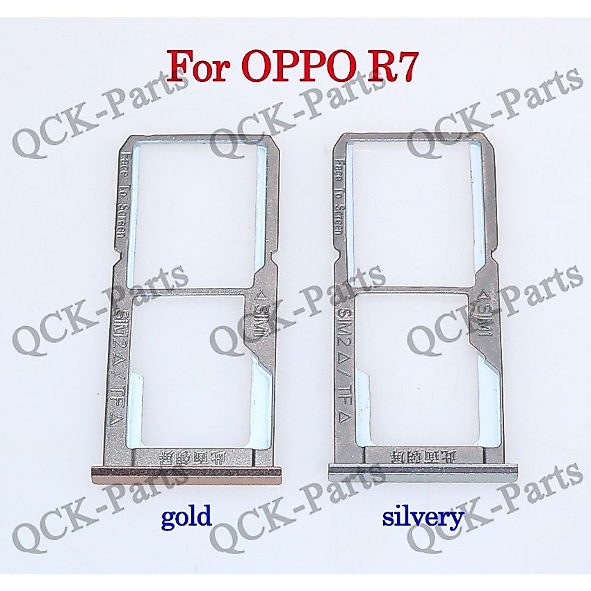 ถาดซิมการ์ดสําหรับOPPO R7 Plus R7s R7Plus R9 R9plus R9sk R9s R9s Plus Micro SDซิมการ์ดถาดช่องเสียบกา