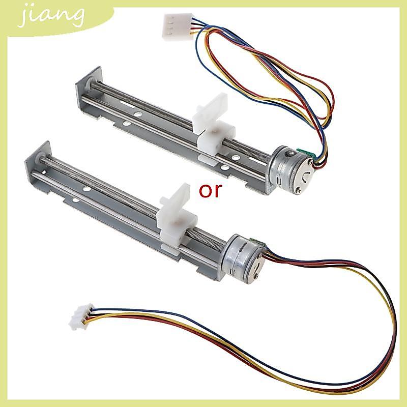 JN DC 4-9V ไดรฟ์ Stepper Motor สกรูพร้อมตัวเลื่อนน็อต 2 เฟส 4 สายสําหรับ E