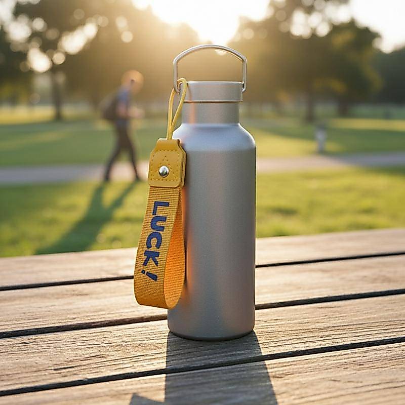 ABPY ถ้วยพลาสติกฉนวนสายคล้องคอถ้วยกาแฟสําหรับ 12oz 16oz 22oz สําหรับขี่จักรยานกลางแจ้งหรือทํางานท่อง