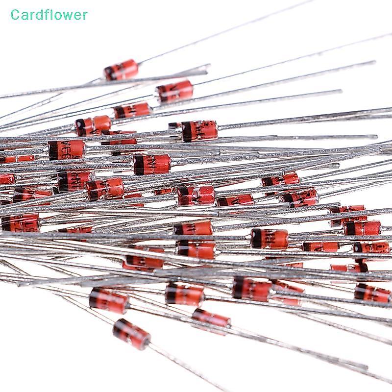 <Cardflower> 50 ชิ้น 1W 5.1V Zener ไดโอด 1N4733A 1N4733 IN4733A IN4733 5V1 โวลต์ DO-35 ลดราคา