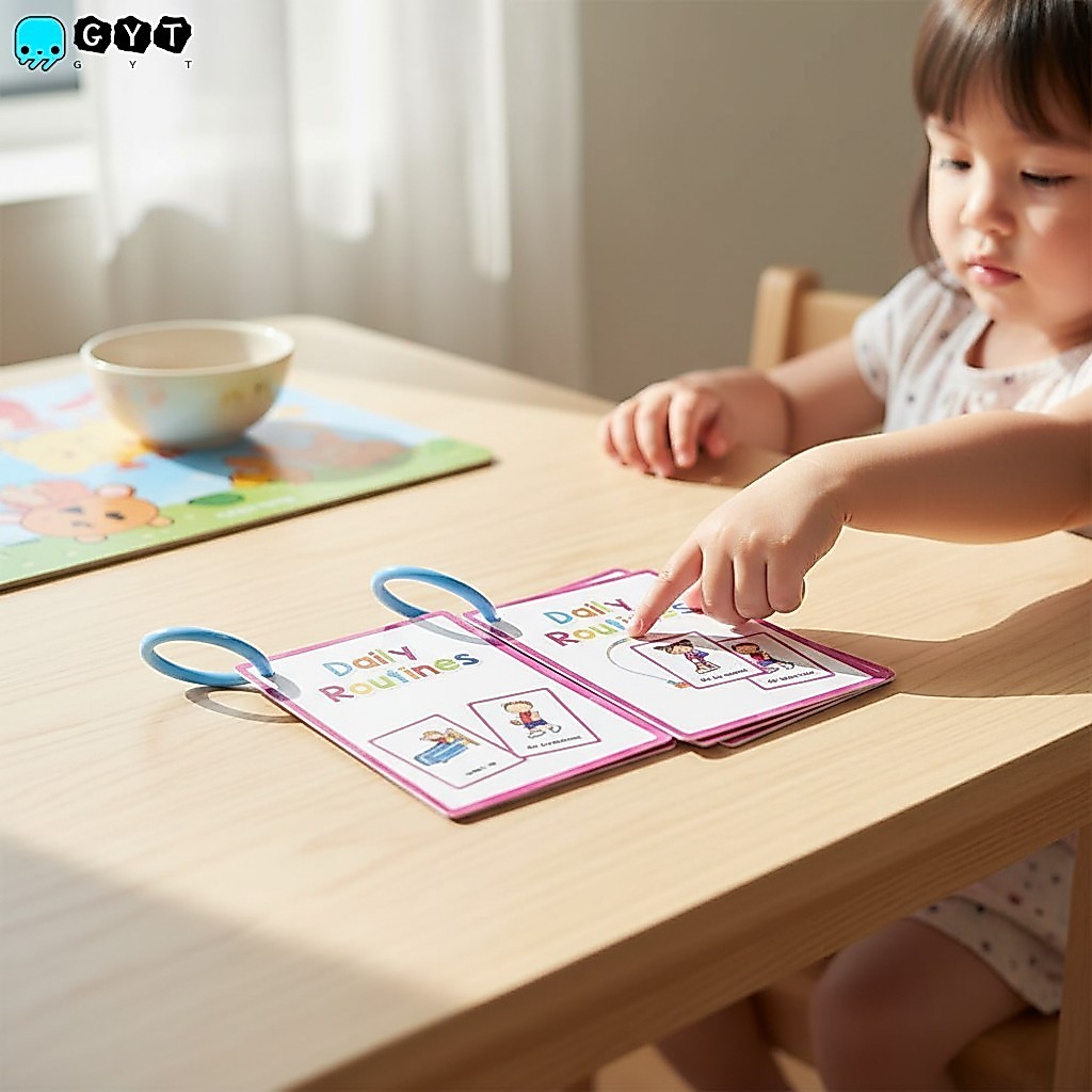Emotion Flashcards สําหรับเด็กการ์ดการเรียนรู้ความรู้ความเข้าใจของเล่นเพื่อการศึกษากันน้ําแบบพกพา