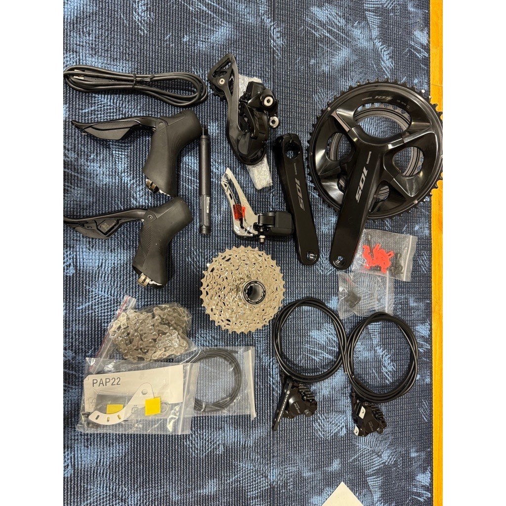 ชุดเกียร์ Shimano 105 Di2 12 Speed  รุ่นใหม่ล่าสุด | ของใหม่ | ครบชุด พร้อมประกอบใช้งาน