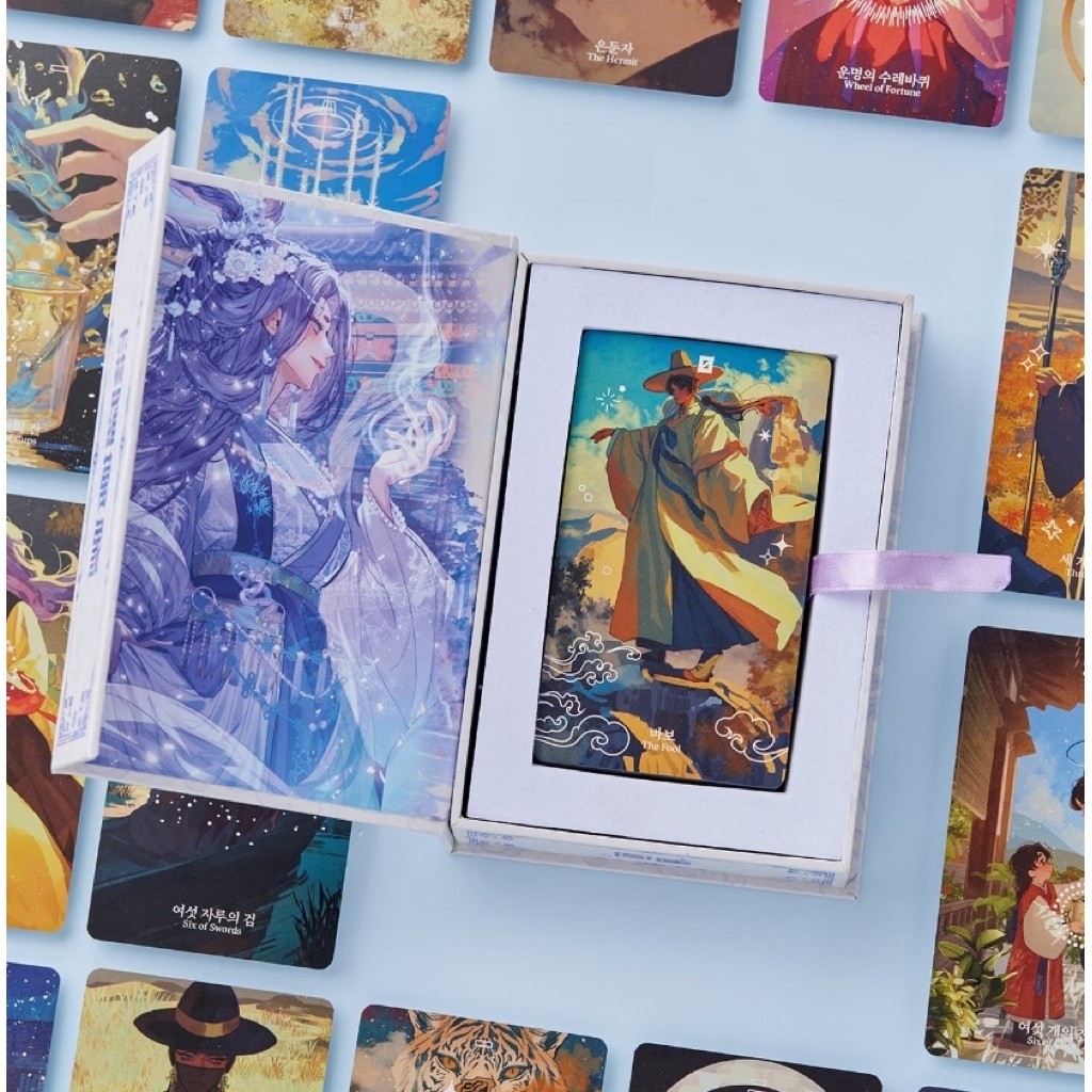 ［ พรีออเดอร์ไพ่ลิขสิทธิ์แท้ ］ ไพ่ดูดวง Samramansang Tarot 삼라만상 타로카드 ไพ่ทาโร่ ไพ่ทาโรต์ ไพ่ทาโร่ต์ ไพ่เกาหลี