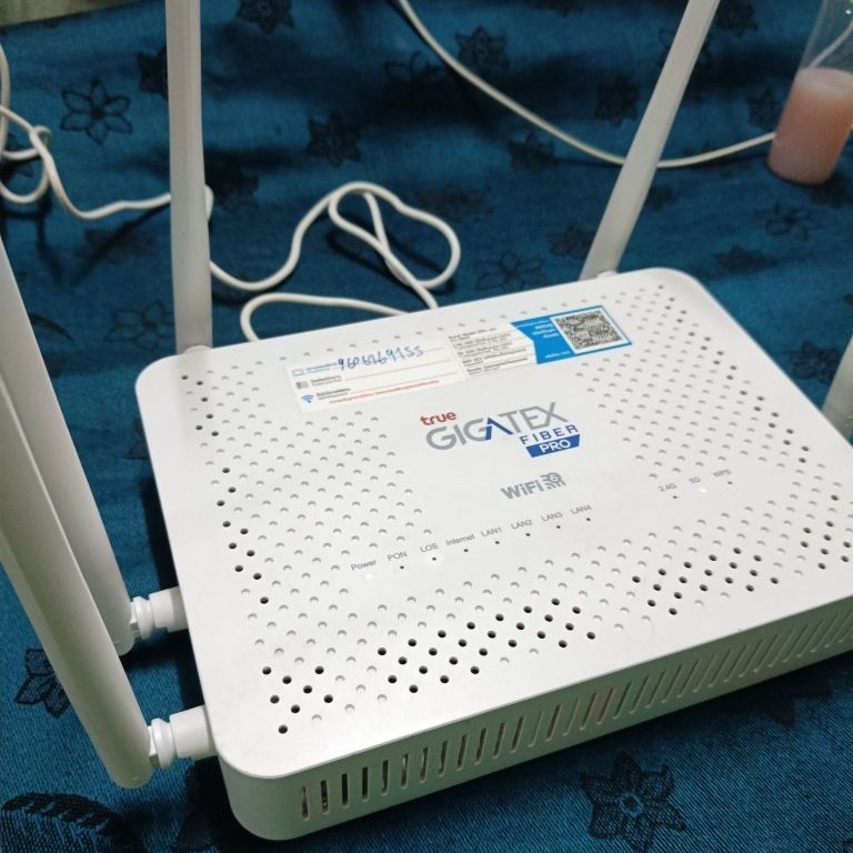 เราเตอร์ ZTE ZXHN F6600P Wi-Fi 6 AX3000 มือสอง สภาพดี พร้อมใช้งาน