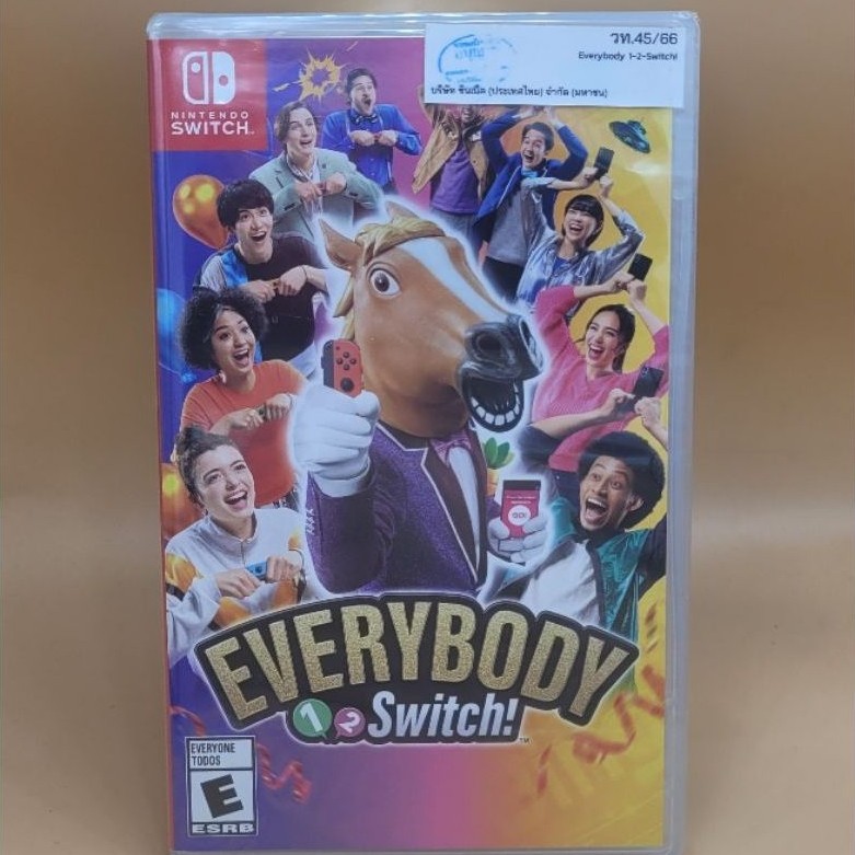 มือ1 / มือ2 เกม Nintendo Switch : EVERYBODY 1-2-SWITCH! มีภาษาอังกฤษ #Nintendo Switch #game