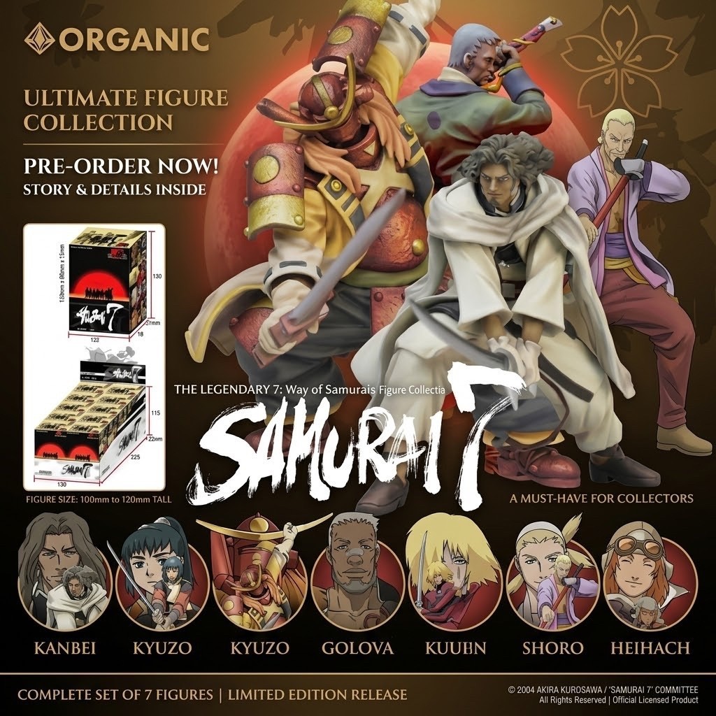 Seven Samurai Figure (7 ซามูไร) ลิขสิทธิ์แท้ 🇯🇵 ใหม่ในซีล