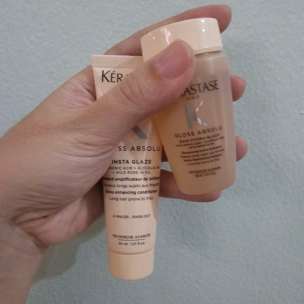 Kerastase Gloss Absolu High-Shine Anti-Frizz Shampoo for Fine to Medium Hair