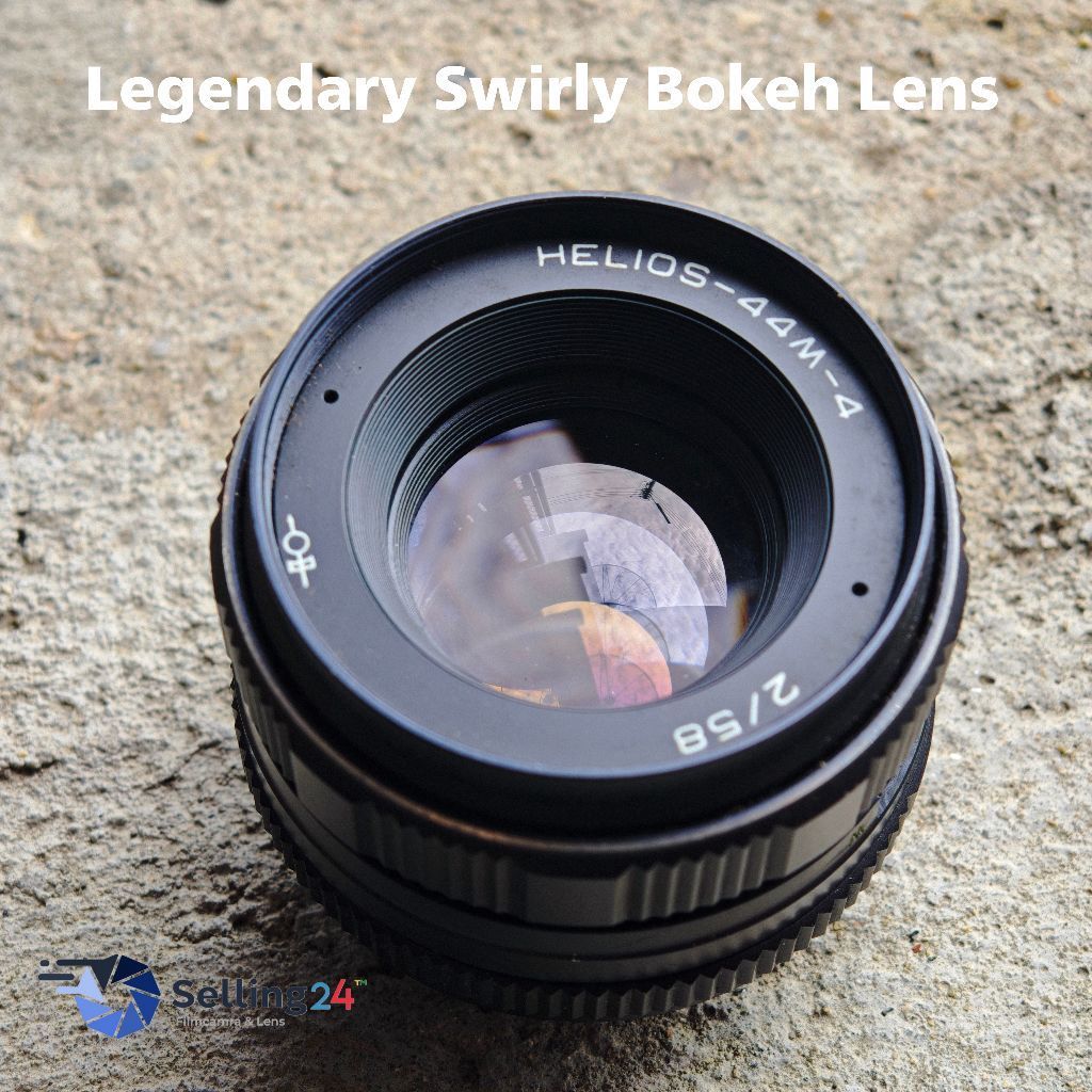 HELIOS-44M-4 58mm F2 Mount M42 เลนส์วินเทจ USSR โบเก้หมุน Swirly Bokeh