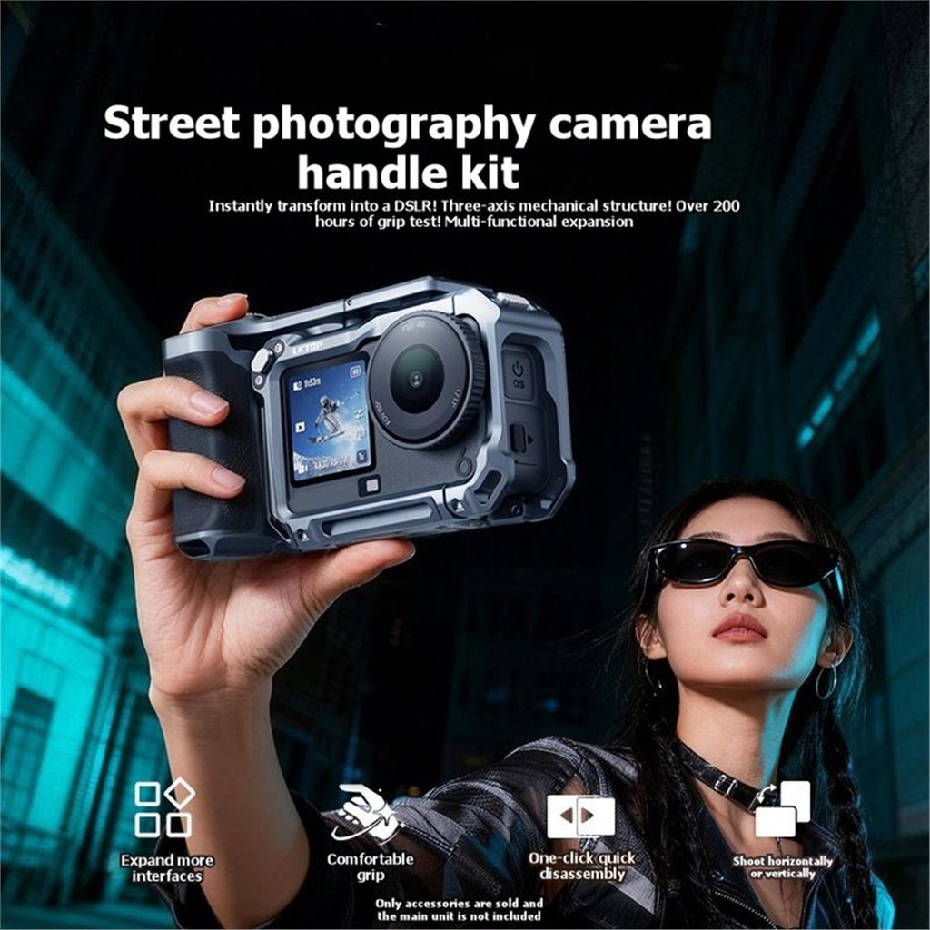 สําหรับ Action 6 Action กล้อง Handle Street การถ่ายภาพ Handle St Handle อลูมิเนียม
