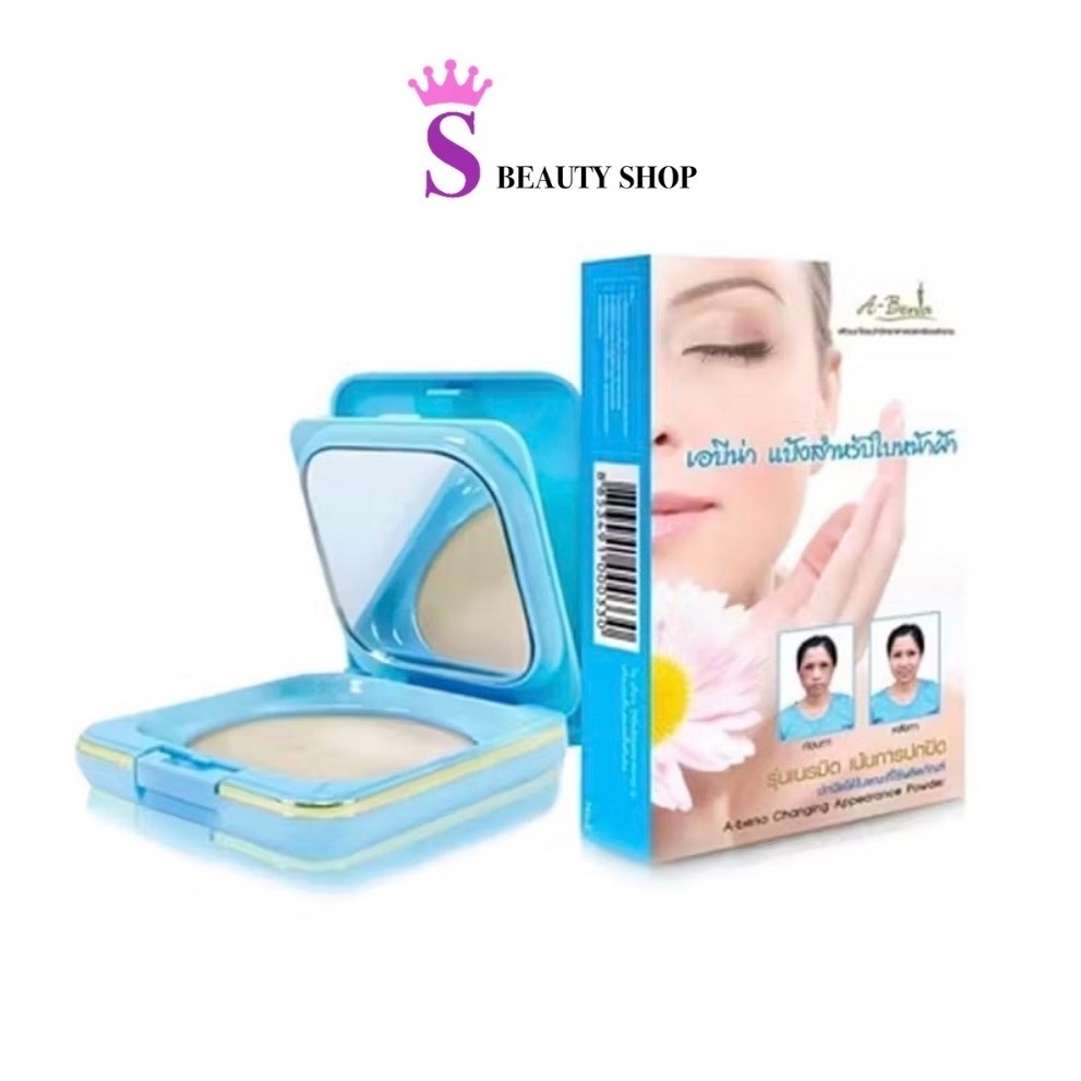 แป้งสำหรับใบหน้าฝ้า ABENA CHANGING APPEARANCE POWDER เอบีน่า เชนจิ้ง แอ๊พเพียแร็นซ์ พาวเดอร์