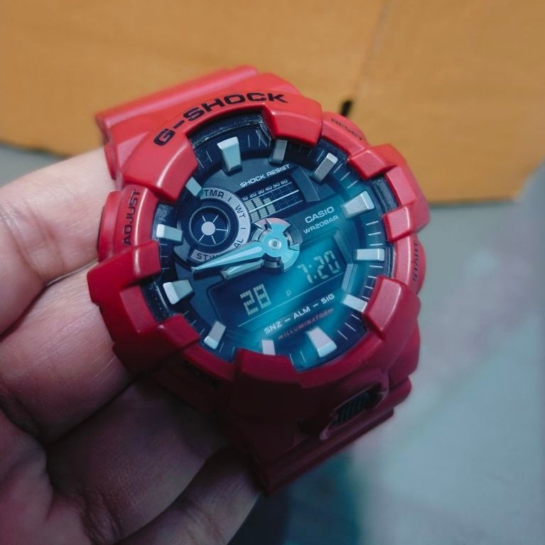 💥Gshock GA700🔥รับประกันแท้ตลอดอายุการใช้งาน มือสอง สภาพดี
