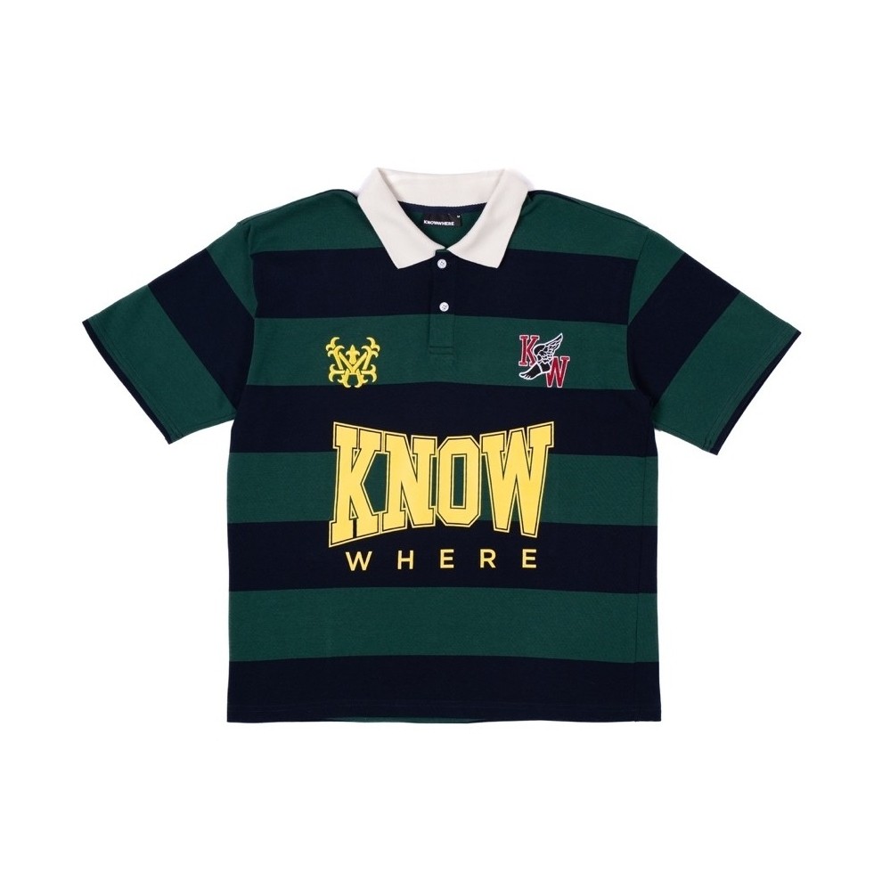 Knowwherestudio Ivy League Rugby Polo