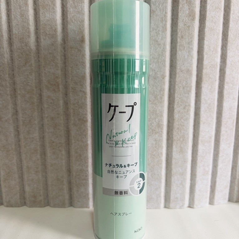 KAO cape 3D สีเขียว 180g สเปรย์ล็อคลอนจากญี่ปุ่น