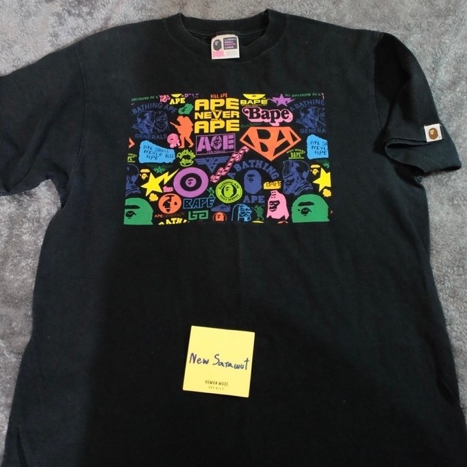 Bape มือสอง Size:M อก20/26(ของแท้)