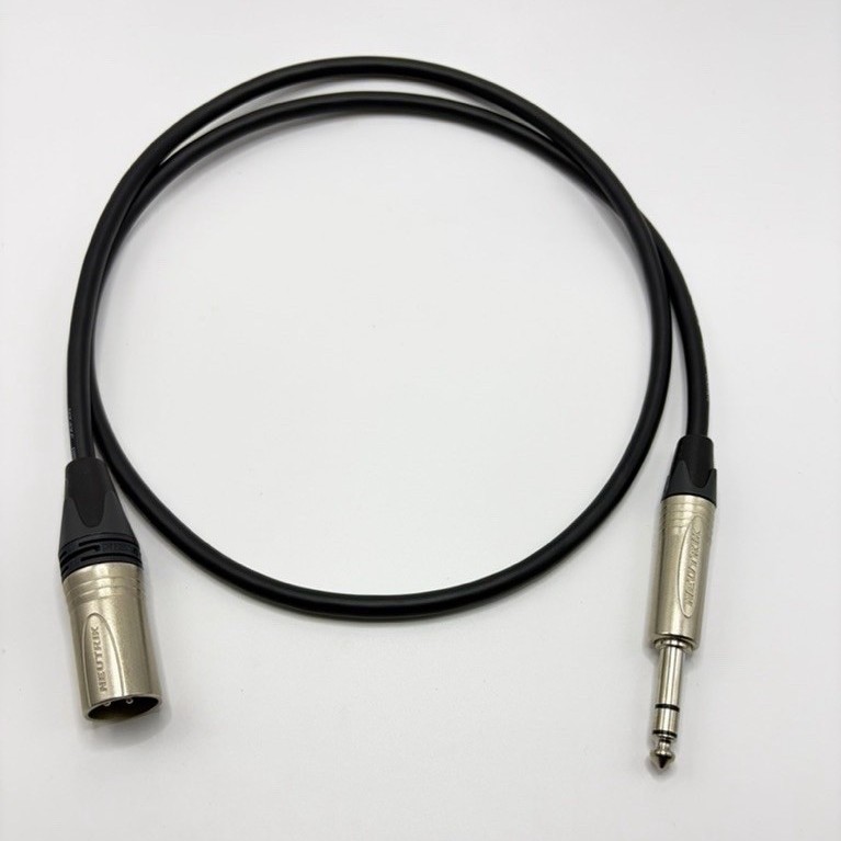 สายtrs-xlrผู้  trsตรง/trsงอ สายmogami รุ่น2549ทองแดงแท้100% หัวของNeutrikแท้100%