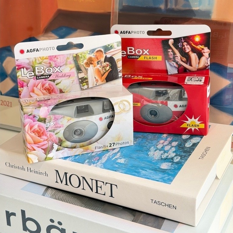 กล้องฟิล์มใช้แล้วทิ้ง AGFA LeBox Outdoor/Flash/Wedding
