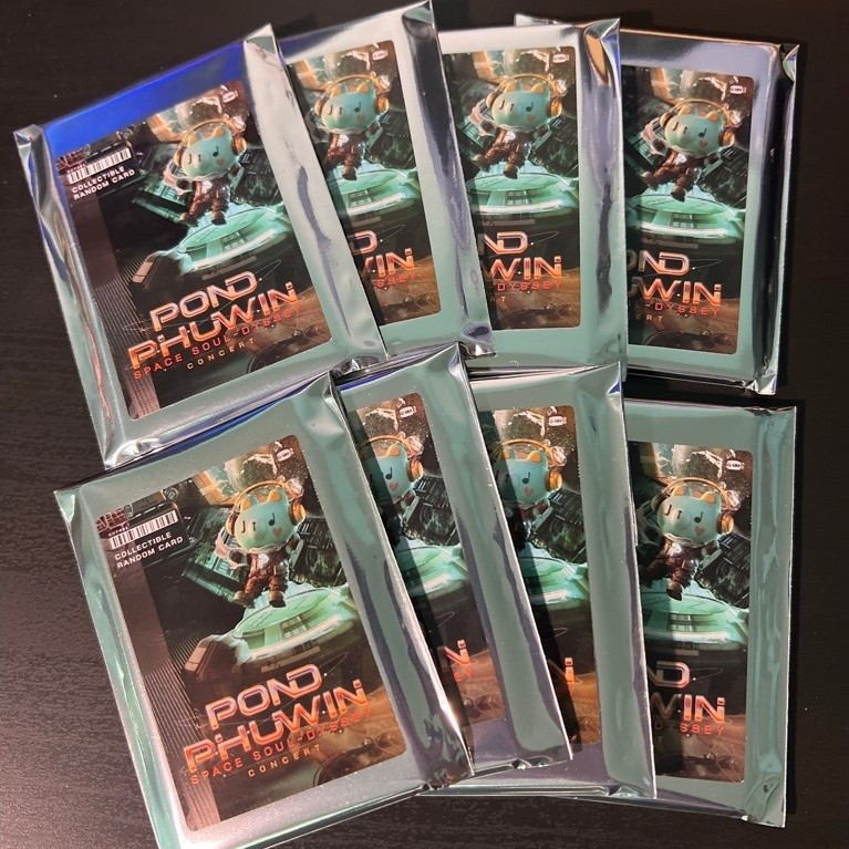 [พร้อมส่ง] RANDOM CARD ไม่แกะ PondPhuwinConcert ปอนด์ภูวิน เพิ่มพูน