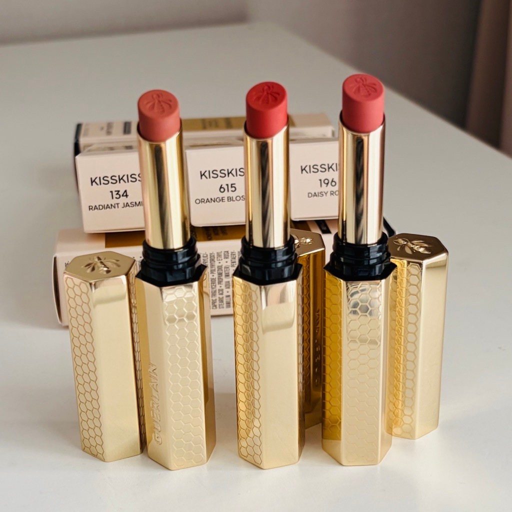 GUERLAIN ⭐️KISSKISS INTENSE LIPSTICK ✅ป้ายสคบ.ห้างสรรพสินค้า