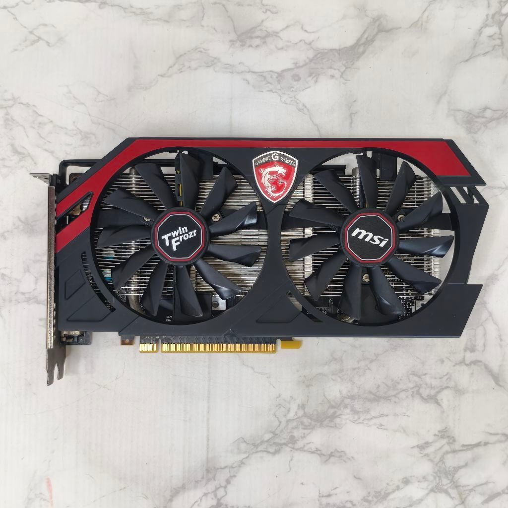 MSI GTX 750TI 2G DDR5  มือสอง ไม่ต่อไฟเพิ่ม