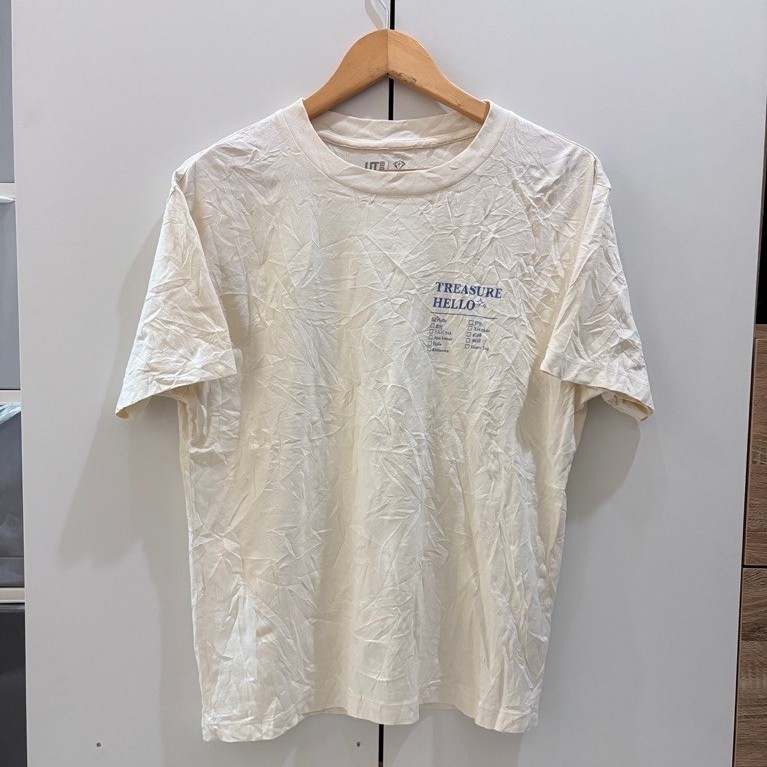 เสื้อยืดมือสอง TREASURE [HELLO] x UNIQLO 👋 SIZE21/26