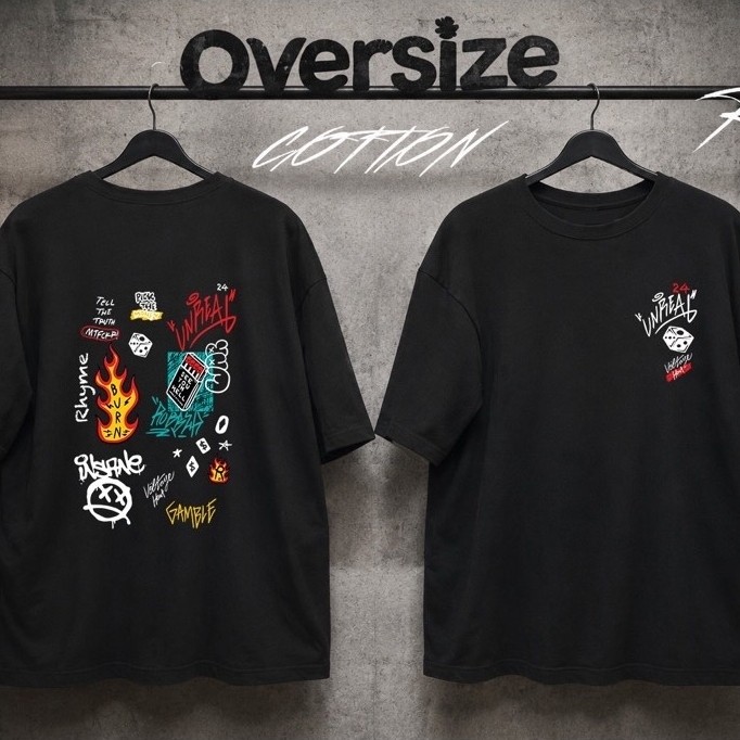 (R-Vintage) เสื้อยืดแนวสตรีท มีให้เลือกหลายไซส์ ผ้าคอตตอน100%