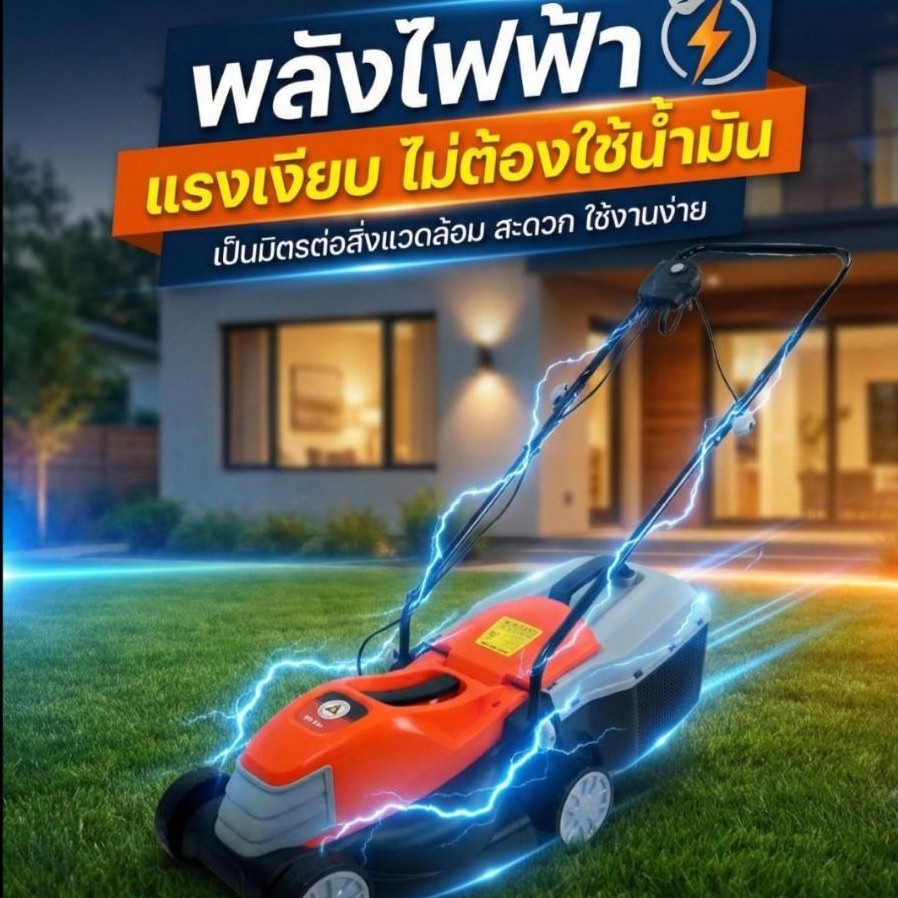 รถตัดหญ้าไฟฟ้าJP8-GA1ขนาด1000วัตต์