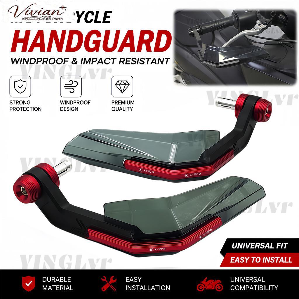New!สําหรับ KYMCO KRV180 Xciting S400i 400 DOWNTOWN Super 8 AK550 AK 550 ดัดแปลง Handguard Wind Shie