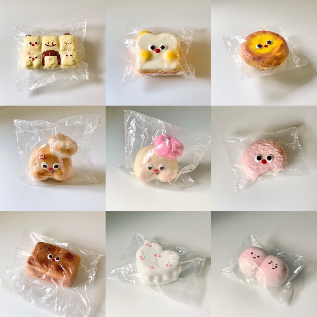 ( พร้อมส่ง) “ตะกร้ามือ 1 แท้ 100%” Squishy สกุชชี่ Mido Lisa Rosey Nunu อื่นๆ งานฮิต ตัวแรร์ จมูกแดง (มีแพ็กเกจ )