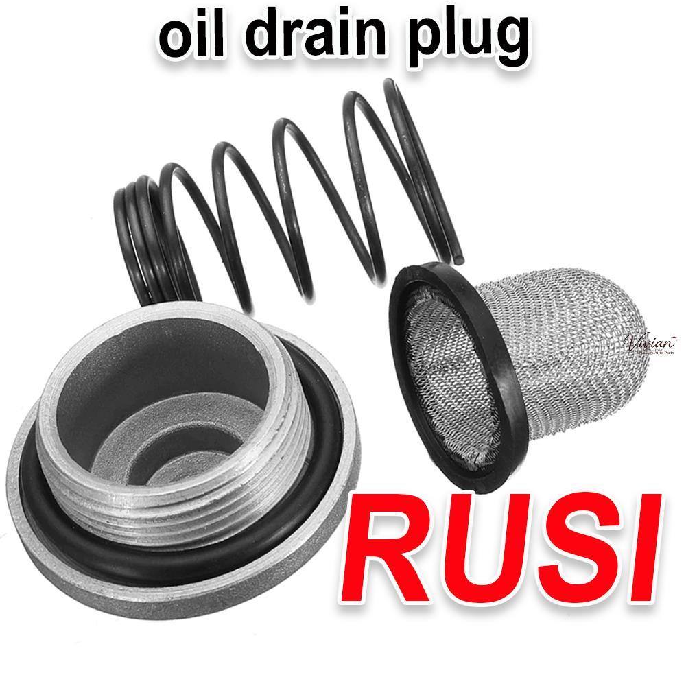 Rusi TC 125 /150 CLASSIC 250 Fi 250Carb 250W ปลั๊กถ่ายน้ํามันเครื่อง ปลั๊กกรองน้ํามัน CAP Rusi rusi 