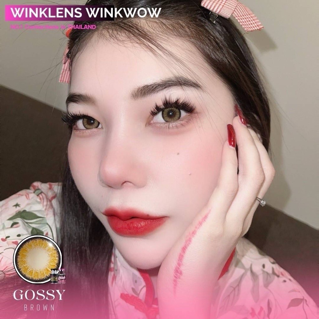 💫Wink : Gossy คอนแทคเลนส์ มีอย. ตาโต แบ๊ว นำเข้าจากเกาหลี