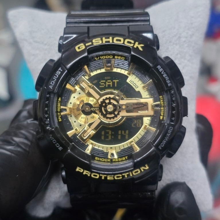 🌈มือ2 ของแท้💯% 🌈CASIO G-SHOCK GA-110GB💰GSHOCK GA110GB✅ผ่อนได้ ✅ปลายทางได้