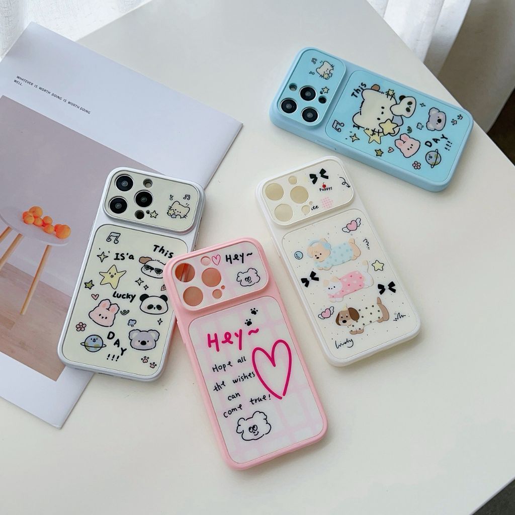 เคสมือถือ สำหรับ Samsung S22U S23U S24FE S24U S25U S25Plus S26Plus S26U เคสตูนเงาน่ารัก กันกล้อง ขอบ