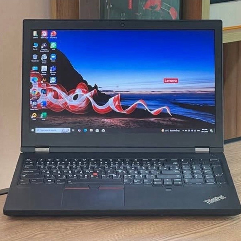 Lenovo Workstation ThinkPad P15 G1 i7-10850H SSD512GB RAM16GB Quadro T1000 (4GB GDDR6)Win 11 Pro มือ