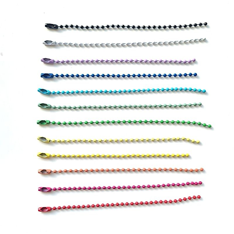 พร้อมส่ง โซ่ไข่ปลา โซ่พวงกุญแจ ใส่พวงกุญแจ ความยาว 10-12cm.