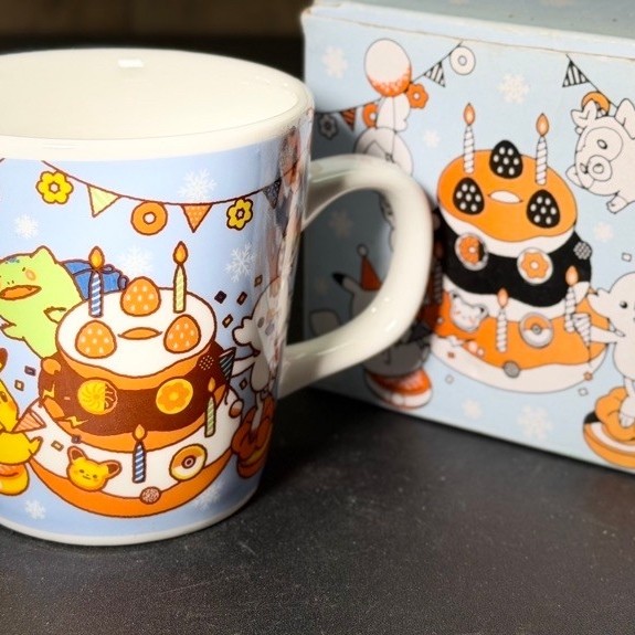 แก้วเซรามิค Pokémon x Mister Donut Ceramic Mug กล่องไม่สวย